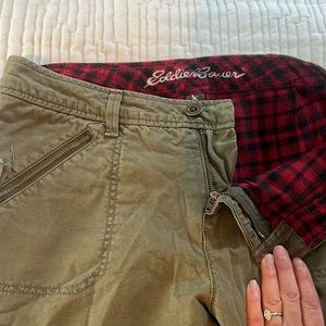 Eddie Bauer Flannel Lined Pants